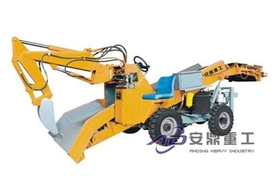 安鼎重工ADAW60輪式扒渣機 礦業開采的高效清運解決方案